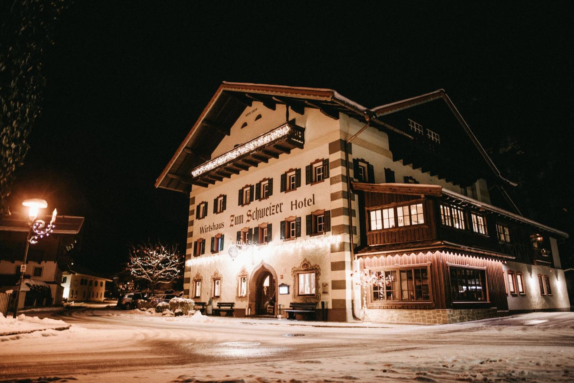 Hotel - Wirts'Haus "Zum Schweizer" لوفر المظهر الخارجي الصورة