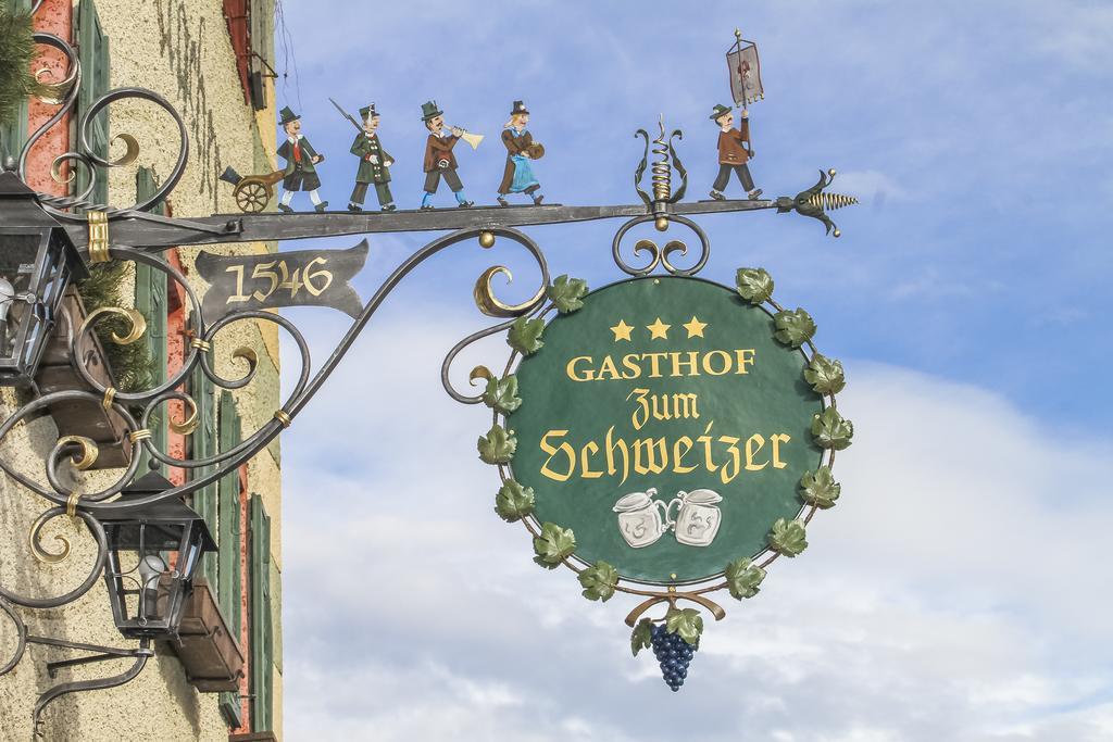 Hotel - Wirts'Haus "Zum Schweizer" لوفر المظهر الخارجي الصورة