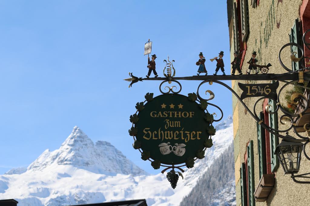 Hotel - Wirts'Haus "Zum Schweizer" لوفر المظهر الخارجي الصورة